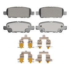 Dynamic Friction 1000-0905-01 - Active Performance Low Metallic Rear Brake Pads for Nissan 350Z, 370Z, LEAF, Murano, Pathfinder, Z & Suzuki Grand Vitara