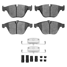 Dynamic Friction 1000-0918-01 - Active Performance Low Metallic Front Brake Pads for BMW 1 Series M, 5, 6, 7 Series & M3