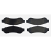 Dynamic Friction 1214-1344-02 - Heavy Duty Semi Metallic Rear Disc Brake Pads for Ford F-250, F-350 & F-450 Super Duty