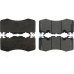 Centric 104.14260 - Posi Quiet Semi-Metallic Disc Brake Pads with Hardware, 2-Wheel Set