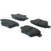 Centric 104.14560 - Posi Quiet Semi-Metallic Disc Brake Pads with Hardware, 2-Wheel Set