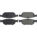 Centric 104.15490 - Posi Quiet Semi-Metallic Disc Brake Pads with Hardware, 2-Wheel Set