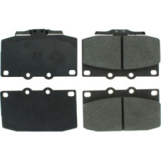 Dynamic Friction 1115-0331-01 - Active Performance Low Metallic Front Brake Pads with Hardware for Mazda RX-7