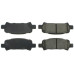 Centric 105.07701 - Posi Quiet Ceramic Disc Brake Pad, with Shims, 2-Wheel Set