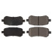 Centric 105.10210 - Posi Quiet Ceramic Disc Brake Pad, with Shims, 2-Wheel Set