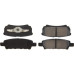Centric 105.10370 - Posi Quiet Ceramic Disc Brake Pad, with Shims, 2-Wheel Set