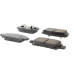 Centric 105.10370 - Posi Quiet Ceramic Disc Brake Pad, with Shims, 2-Wheel Set