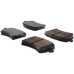 Centric 105.13861 - Posi Quiet Ceramic Disc Brake Pad, with Shims, 2-Wheel Set