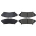 Centric 105.13911 - Posi Quiet Ceramic Disc Brake Pad, with Shims, 2-Wheel Set