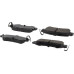 Centric 105.16240 Posi Quiet Ceramic Disc Brake Pad, with Shims, 2-Wheel Set