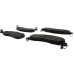 Centric 306.13990 - Fleet Performance Disc Brake Pad Set, with Hardware, 2-Wheel Set