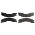 Centric 106.14110 - Posi Quiet Extended Wear Disc Brake Pads, with Shims and Hardware, 2-Wheel Set