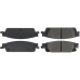 Centric 106.17070 - Posi Quiet Extended Wear Disc Brake Pads, with Shims and Hardware, 2-Wheel Set 