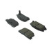 Dynamic Friction 1115-0657-01 - Active Performance Low Metallic Rear Brake Pads with Hardware. 