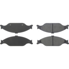 Dynamic Friction 1115-0804-01 - Active Performance Low Metallic Front Brake Pads with Hardware for 1999-2004 Mustang