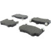 Dynamic Friction 1115-0916-01 - Active Performance Low Metallic Front Brake Pads with Hardware. 