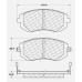 Dynamic Friction 1115-0929-01 - Active Performance Low Metallic Brake Pads with Hardware. 