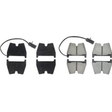 Dynamic Friction 1000-1029-01 - Active Performance Low Metallic Brake Pads with Hardware.