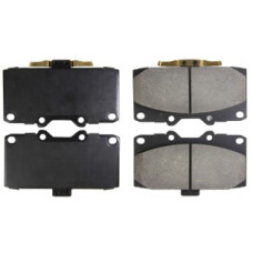 Dynamic Friction 1115-1182-01 - Active Performance Low Metallic Brake Pads with Hardware. 