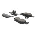 Dynamic Friction 1115-1267-01 - Active Performance Low Metallic Brake Pads with Hardware. 
