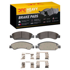 Dynamic Friction 1214-1363-01 - Heavy Duty Front Disc Brake Pads for Cadillac Escalade & XTS, Chevrolet Avalanche, Express, Silverado, Suburban & Tahoe 1500, GMC Savana, Sierra & Yukon 1500
