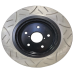 StopTech 126.47037SR High-Carbon Slotted Disc Brake Rotor 