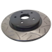 StopTech 126.47037SR High-Carbon Slotted Disc Brake Rotor 