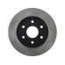 StopTech 126.66009SR High-Carbon Slotted Disc Brake Rotor 