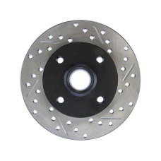 StopTech 127.33022L Drilled and Slotted High Carbon Brake Rotor 