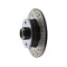 StopTech 127.33022L Drilled and Slotted High Carbon Brake Rotor 
