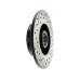 StopTech 127.33022L Drilled and Slotted High Carbon Brake Rotor 