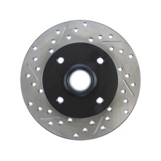 StopTech 127.33022R Drilled and Slotted High Carbon Brake Rotor 