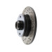 StopTech 127.33022R Drilled and Slotted High Carbon Brake Rotor 