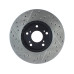 StopTech 127.40036L Drilled and Slotted High Carbon Brake Rotor 
