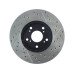 StopTech 127.40036R Drilled and Slotted High Carbon Brake Rotor 