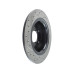 StopTech 127.40068L Drilled and Slotted High Carbon Brake Rotor 