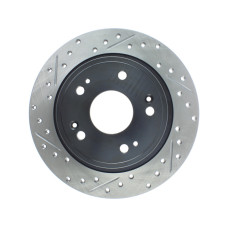 StopTech 127.40068R Drilled and Slotted High Carbon Brake Rotor 