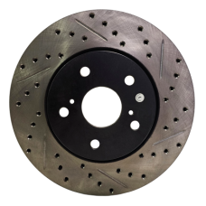 StopTech 127.44040L Drilled and Slotted High Carbon Brake Rotor 