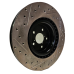 StopTech 127.47019L Drilled and Slotted High Carbon Brake Rotor