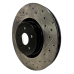 StopTech 127.47019L Drilled and Slotted High Carbon Brake Rotor