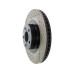 StopTech 127.47021R Drilled and Slotted High Carbon Brake Rotor 