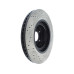 StopTech 127.47021R Drilled and Slotted High Carbon Brake Rotor 