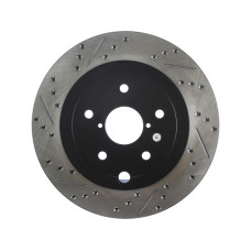 StopTech 127.47030R Drilled and Slotted High Carbon Brake Rotor