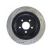 Stoptech 127.61109L Drilled and Slotted High Carbon Brake Rotor 