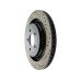 Stoptech 127.61109L Drilled and Slotted High Carbon Brake Rotor 