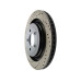 Stoptech 127.61109R Drilled and Slotted High Carbon Brake Rotor 