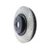 Stoptech 127.61116L Drilled and Slotted High-Carbon Brake Rotor 