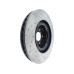 Stoptech 127.61116R Drilled and Slotted High-Carbon Brake Rotor 