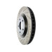 Stoptech 127.62060R Drilled and Slotted High-Carbon Brake Rotor 