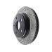 StopTech 127.67053R Drilled and Slotted High-Carbon Brake Rotor 
